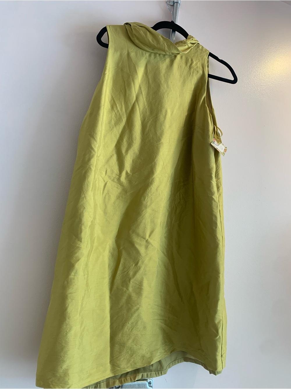 Talbots A-Line Dress in Lime